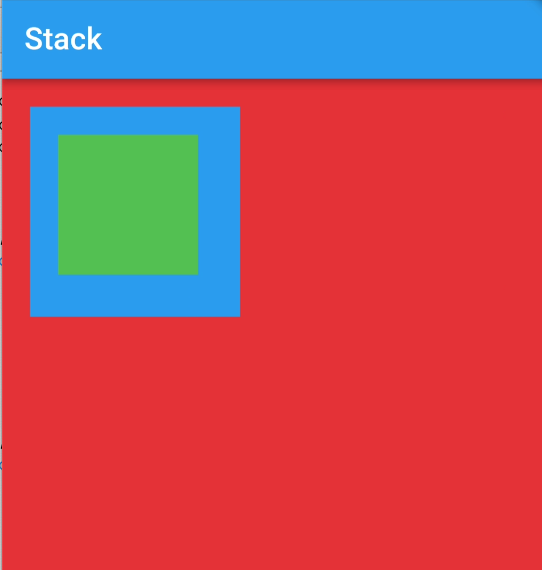 Stack in Flutter with Positioned its children