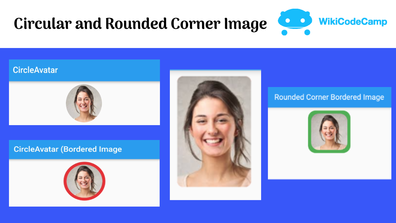 How To Create Circular And Rounded Corner Image In Flutter Wikicodecamp