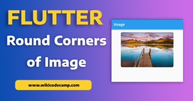 rounded corners image in flutter