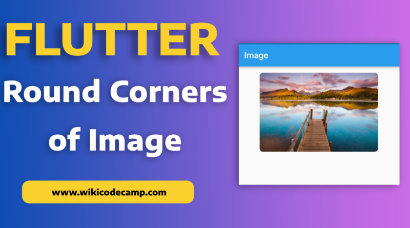 rounded corners image in flutter